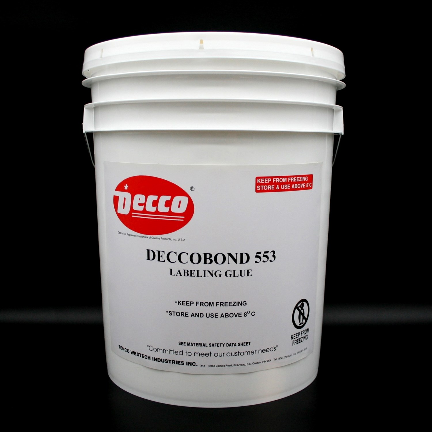 Deccobond 553 Labelling Glue