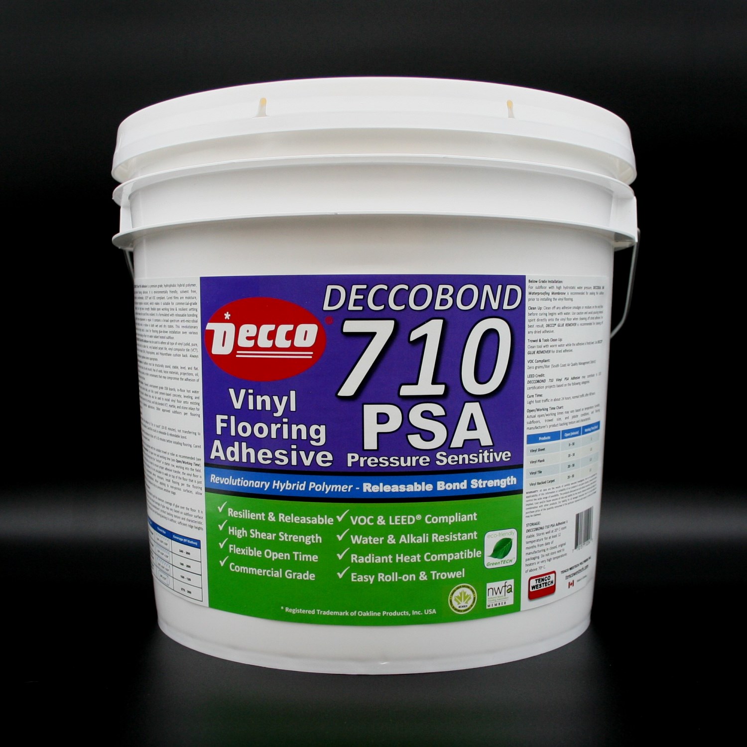 Deccobond 710 Vinyl PSA Flooring Adhesive
